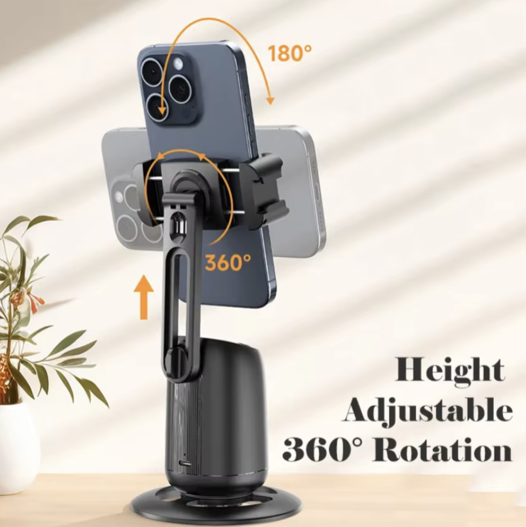 360 Face Tracking Camera Stand
